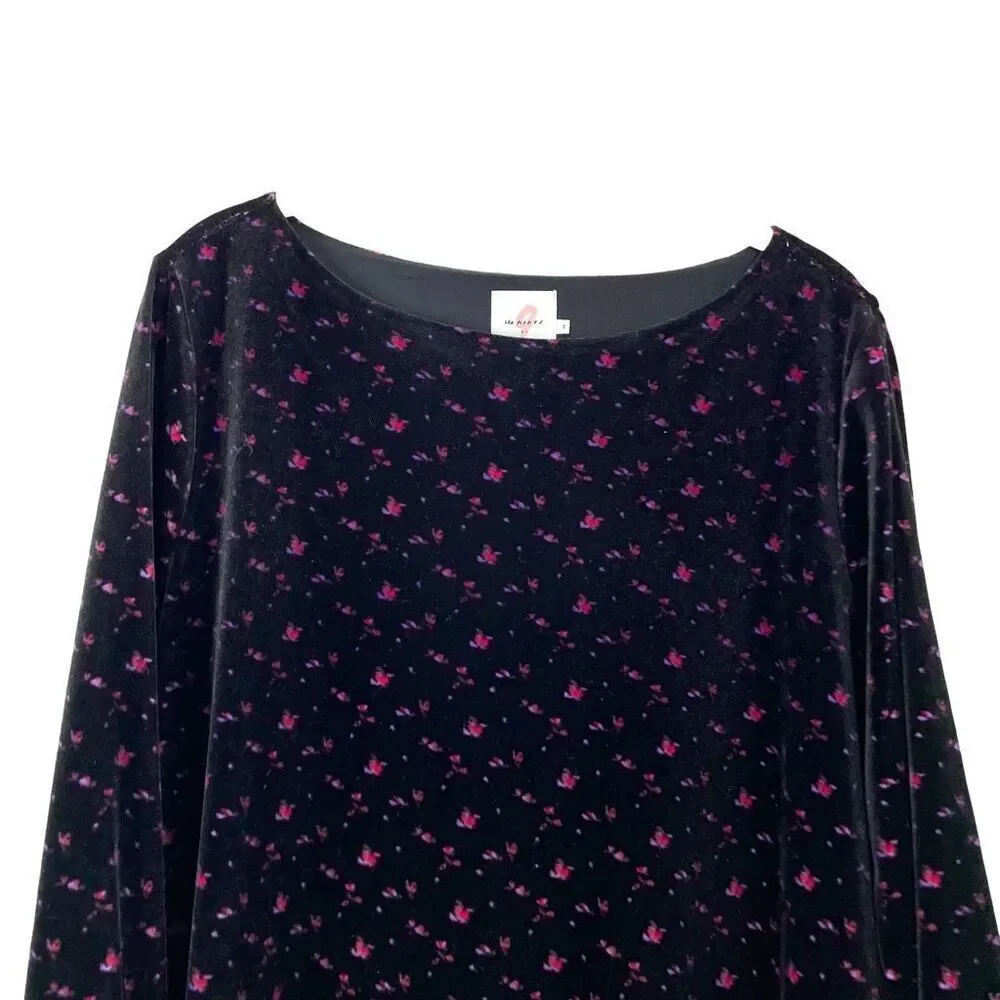 Hatch‎ maternity velvet floral dress Size M - Picture 2 of 7